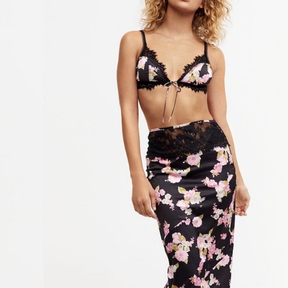 For Love and Lemons Melrose Floral Bralette NWOT - Picture 5 of 15